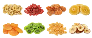 Assorted Dried Fruits Display