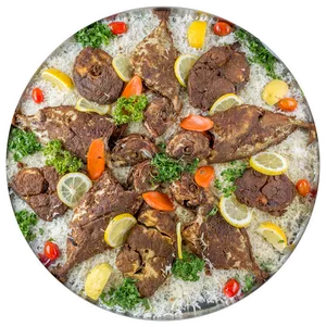 Assorted Fried Fish Platter PNG