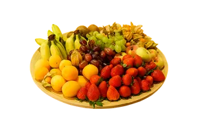 Assorted Fruit Platter PNG image