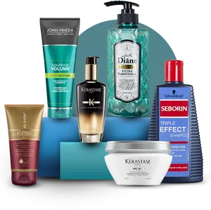 Assorted Hair Care Products Collection