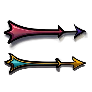 Assorted Hand Drawn Arrows PNG Mat56 PNG