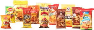 Assorted Indian Bakery Snacks PNG