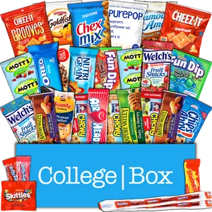 Assorted Snack Variety Pack PNG image