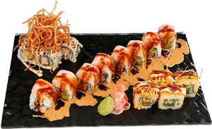 Assorted Sushi Platter Deluxe