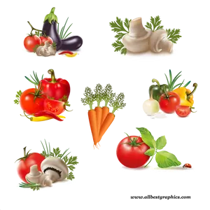 Assorted Vegetables Collection