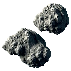 Asteroid Cluster PNG Mha