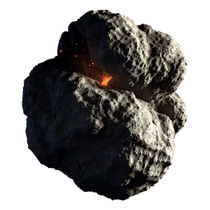 Asteroid Explosion PNG Qlw