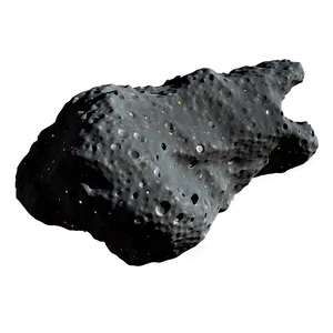 Asteroid In The Night Sky PNG Blu PNG