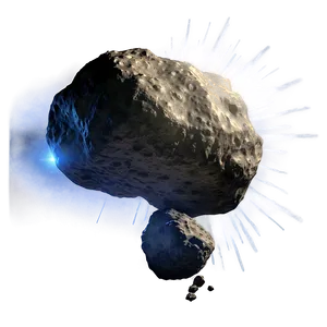 Asteroid Shower PNG 42