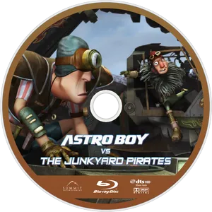 Astro Boy Versus Junkyard Pirates Bluray