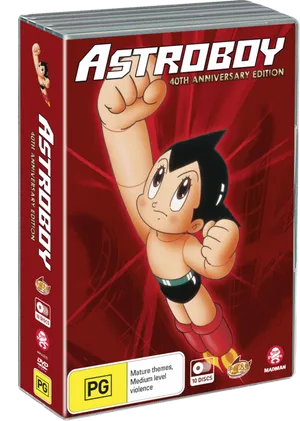 Astro Boy40th Anniversary Edition D V D Set PNG image