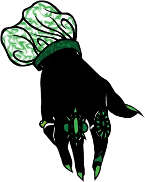 Astrological Pisces Hand Symbol PNG
