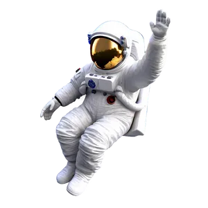 Astronaut Experiencing Gravity PNG 6