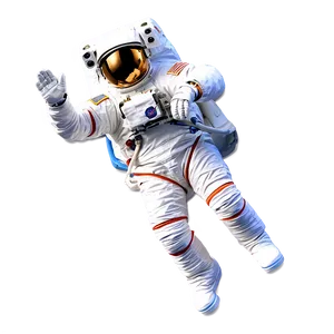 Astronaut In Zero Gravity PNG 05212024