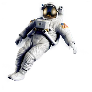 Astronaut In Zero Gravity PNG Oqv41