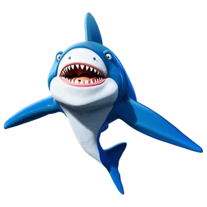 Astronaut Shark Cartoon PNG Adh