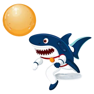 Astronaut Shark Cartoon PNG Ffc87 PNG