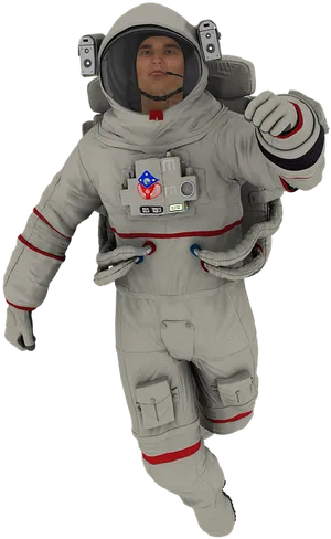 Astronautin Space Suit PNG image
