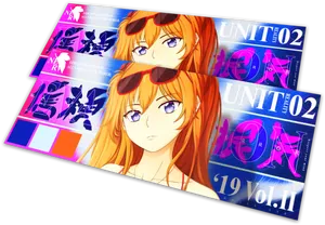 Asuka Langley Sunglasses Neon Genesis Evangelion PNG image