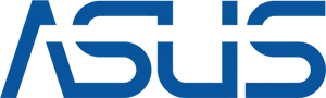Asus Logo Blue Background PNG image