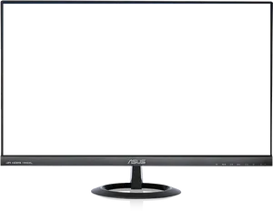 Asus Monitor Front View PNG image