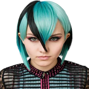 Asymmetrical Emo Haircut PNG 69 PNG