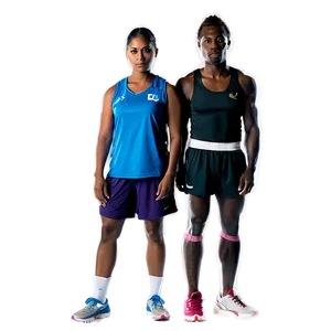 Athletes Standing Together PNG 58 PNG