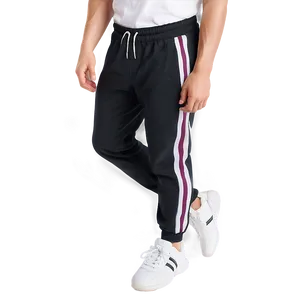 Athletic Black Sweatpants Png Pkm PNG image