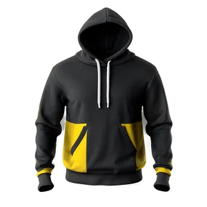 Athletic Black Sweatshirt For Sports Png Ioh73 PNG image