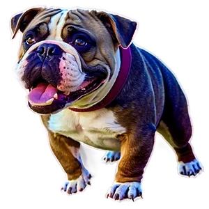 Athletic Bulldogs In Training PNG 06252024