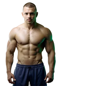 Athletic Male Torso PNG 62