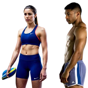 Athletic People PNG 48