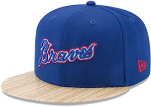 Atlanta Braves Blue Capwith Logo