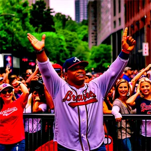 Atlanta Braves Championship Parade PNG Hvm PNG