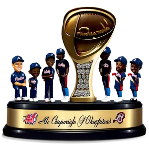 Atlanta Braves Championship Trophy PNG 05212024 PNG