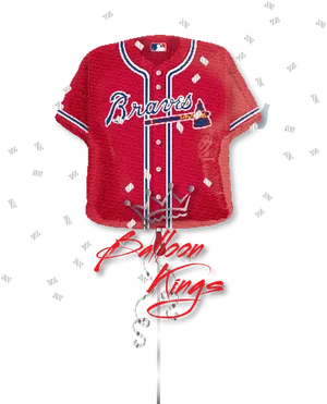Atlanta Braves Jersey Balloon Art