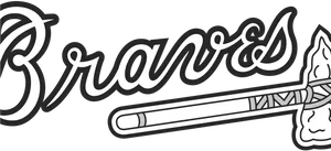Atlanta Braves Logo Scriptand Tomahawk