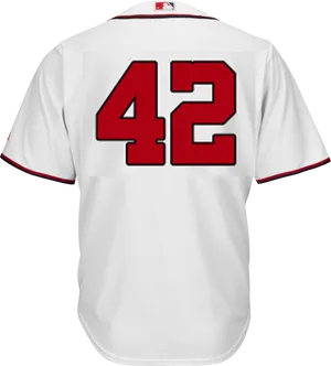 Atlanta Braves Number42 Jersey