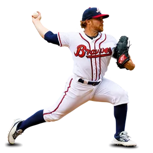 Atlanta Braves Pitcher Action PNG Con10 PNG