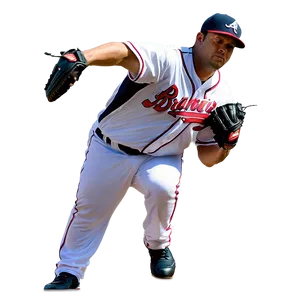 Atlanta Braves Pitcher Action Png Tnn88 PNG image