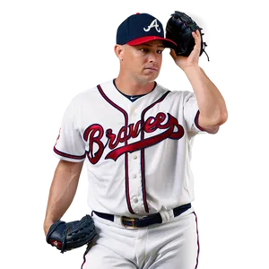 Atlanta Braves Pitcher Action Png Yvt55 PNG image