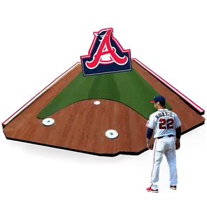 Atlanta Braves Pitching Mound PNG Bdk