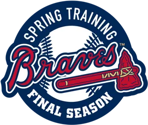 Atlanta Braves Spring Training Final Season Logo PNG