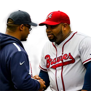 Atlanta Braves Team Meeting Png 05212024 PNG image