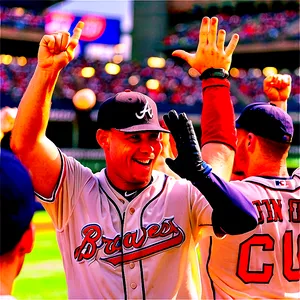 Atlanta Braves Victory Celebration PNG Ruh52 PNG