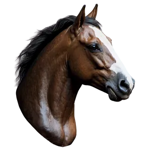 Atmospheric Horse Head Feature PNG Cmt PNG
