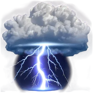 Atmospheric Lightning Phenomenon PNG 56