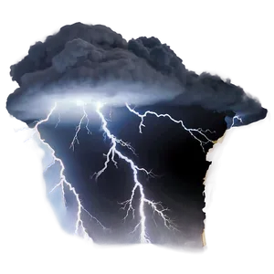 Atmospheric Lightning Phenomenon PNG 86
