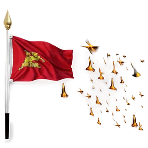 Atmospheric Red Flag Effect Png Axl PNG image