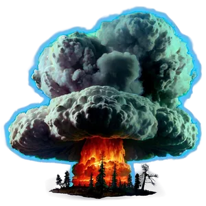 Atomic Bomb Mushroom Cloud Png 06122024 PNG image